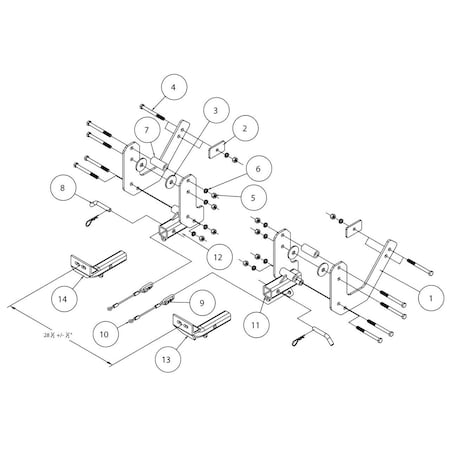 Roadmaster BASEPLATE RANGER (NO STX OR ROCKGUARD), B-SERIES PICKUP (NO TRAILHEAD) 483-1